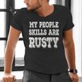 Women's My People Skills Are Rusty Introvert SPN Moments Men's V-Neck T-Shirt Women's My People Skills Are Rusty Introvert SPN Moments Men's V-Neck T-Shirt