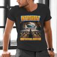 World Introvert Day Quiet Strength Inner Calm Men's V-Neck T-Shirt