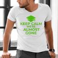 2018 Graduation Red Green High School Color Men's V-Neck T-Shirt