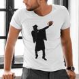 2019 Football Graduation Dab Shirt- Dabbing Graduate Men's V-Neck T-Shirt