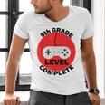 5th Grade Level Complete Gamer Graduation Men's V-Neck T-Shirt
