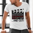 8th Grade Graduation 2026 Graduate Clapperboard Men's V-Neck T-Shirt