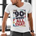 The 90s Were All That – Retro 1990s Nostalgia Tee Premium Tri-Blend Men's V-Neck T-Shirt
