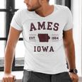 Ames Iowa Est 1864 Nostalgia Premium Tri-Blend Men's V-Neck T-Shirt