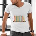 Applied Behavior Analysis Book Wildflower ABA RBT Therapist Men's V-Neck T-Shirt