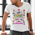 Back To 90's Christmas Nostalgia Quotes Graphic Premium Tri-Blend Men's V-Neck T-Shirt Back To 90's Christmas Nostalgia Quotes Graphic Premium Tri-Blend Men's V-Neck T-Shirt