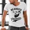 Bearded For Her Pleasure Bearded Dad Father Men's V-Neck T-Shirt