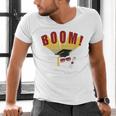 Boom Graduation Hat And Diploma For Proud Graduate Men's V-Neck T-Shirt