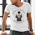 Boys Girls Preschool Graduate Sloth Graduation Cap Men's V-Neck T-Shirt