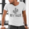 Cactus Not A Hugger Homebody Introvert Men's V-Neck T-Shirt