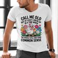 Call Me Old Seniors Nostalgia Retro Humor Casual Men's V-Neck T-Shirt