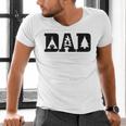 Camping Dad Father's Day Outdoor Bushcraft Camper Men's V-Neck T-Shirt