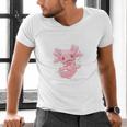 If I Cant Bring My Axolotl Im Not Going Salamander Introvert Men's V-Neck T-Shirt If I Cant Bring My Axolotl Im Not Going Salamander Introvert Men's V-Neck T-Shirt