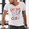 Cat Dad Club Life Is Better With Cats Father's Day Cat Dad Men's V-Neck T-Shirt