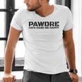 Cat Dad PAWDRE Cats Make Me Happy Cat Father Men's V-Neck T-Shirt
