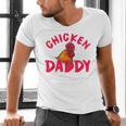 Chicken Dad Rooster Daddy Farmer Men's V-Neck T-Shirt