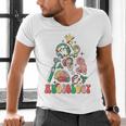 Christmas Audiology Tree Audiology Student Graduation Men's V-Neck T-Shirt
