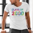 Class Of 2000 School Reunion College Highschool Graduation Premium Tri-Blend Men's V-Neck T-Shirt