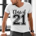 Class Of 2021 Senior 21 Cool Graduation Men's V-Neck T-Shirt