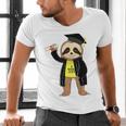 Class Of 2022 Sloth Graduation Masters College High School Men's V-Neck T-Shirt