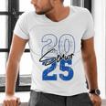 Class Of 2025 Senior Graduation 2025 Blue Men's V-Neck T-Shirt