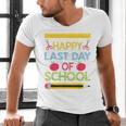 Cool Stylish Happy Last Day Of School Shirt Graduation Men's V-Neck T-Shirt