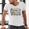 Coquette Bookworm Reading Enthusiast Book Lover Book Men's V-Neck T-Shirt