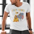 Cozy Vibes Atmospheric Introvert Men's V-Neck T-Shirt