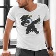 Dabbing Panda Bear Graduation Senior 2019 Shirt Men's V-Neck T-Shirt