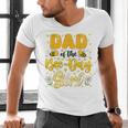 Dad Of The Bee Day Girl Flower Birthday Family Matching Men's V-Neck T-Shirt