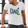 Dad Of The Birthday Boy Hole In One Golf Sport Matching Men's V-Neck T-Shirt