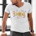 Dad Of The Birthday First Trip Around The Sun Bday Boy Men's V-Neck T-Shirt