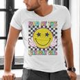 Dad Of The Birthday Girl Retro Family Matching Party Bday Men's V-Neck T-Shirt