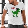 Dinosaur Rawr Diploma Graduate Graduation Men's V-Neck T-Shirt