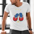 Discipline Arsenal Pinoy Nostalgia Filipino Tsinelas Premium Tri-Blend Men's V-Neck T-Shirt