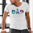 Disney Aladdin Jasmine Genie Father’s Day Birthday Dad Men's V-Neck T-Shirt