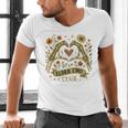 Elder Emo Club Skeleton Hands Heart Nostalgia Premium Tri-Blend Men's V-Neck T-Shirt
