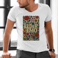 Elder Emo Floral Gothic Vintage Nostalgia Premium Tri-Blend Men's V-Neck T-Shirt Elder Emo Floral Gothic Vintage Nostalgia Premium Tri-Blend Men's V-Neck T-Shirt