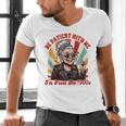 Elder Emo Grandma Nana Be Patient With Me I'm From The 1900s Men's V-Neck T-Shirt