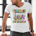 Everyone Communicates Differently Book Teacher Outfit Men's V-Neck T-Shirt