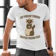 Ew People Ferret Saying Mask Introvert Ferrets Men's V-Neck T-Shirt Ew People Ferret Saying Mask Introvert Ferrets Men's V-Neck T-Shirt