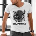 Ew People Introvert Cat Lover Crazy Cats Lady Men's V-Neck T-Shirt Ew People Introvert Cat Lover Crazy Cats Lady Men's V-Neck T-Shirt