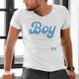 Expecting Dad Of Boy Est 2026 Father's Day Son-Dad To Be Men Men's V-Neck T-Shirt