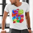 Frutiger Aero Aesthetic Tech Orb Pattern Heart Cherry Lips Raglan Baseball Tee Men's V-Neck T-Shirt Frutiger Aero Aesthetic Tech Orb Pattern Heart Cherry Lips Raglan Baseball Tee Men's V-Neck T-Shirt