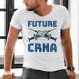 Future CRNA Nurse Anesthetist Student Nursing RN Graduation Men's V-Neck T-Shirt
