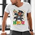 Future HBCU Grad Dabbing Kid Graduation For Boys Kids Men's V-Neck T-Shirt