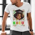 Future HBCU Grad Girl Kids Graduation HBCU College Men's V-Neck T-Shirt