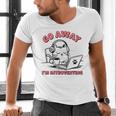 Go Away I´m Introverting Stay Home Socially Awkward Men's V-Neck T-Shirt Go Away I´m Introverting Stay Home Socially Awkward Men's V-Neck T-Shirt