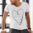 Graduate Heart Shirt Graduation Men's V-Neck T-Shirt