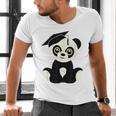 Graduation Panda Bear 2017 Graduate Graduation T-Sh Men's V-Neck T-Shirt